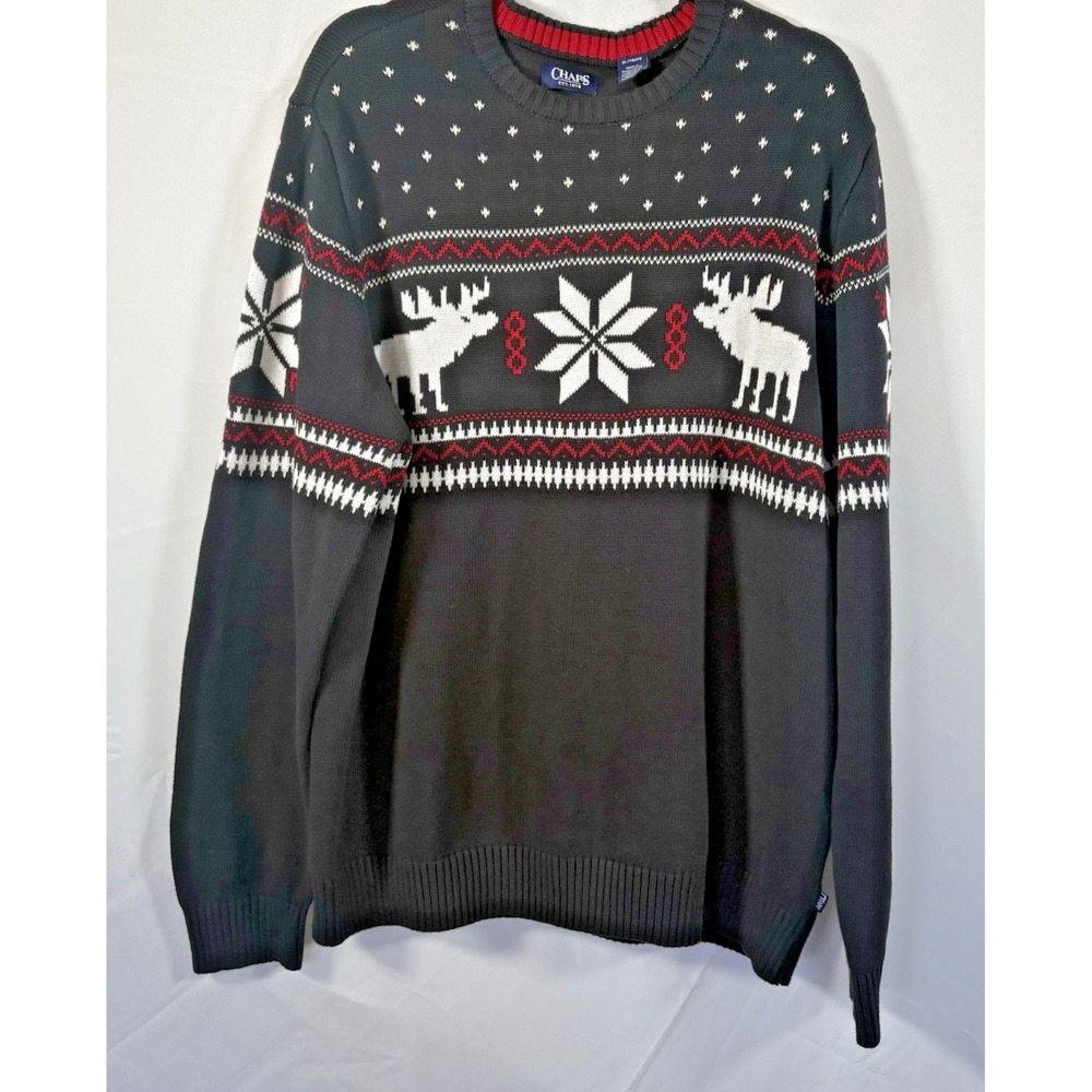 Chaps sweater size xl pullover unisex adult